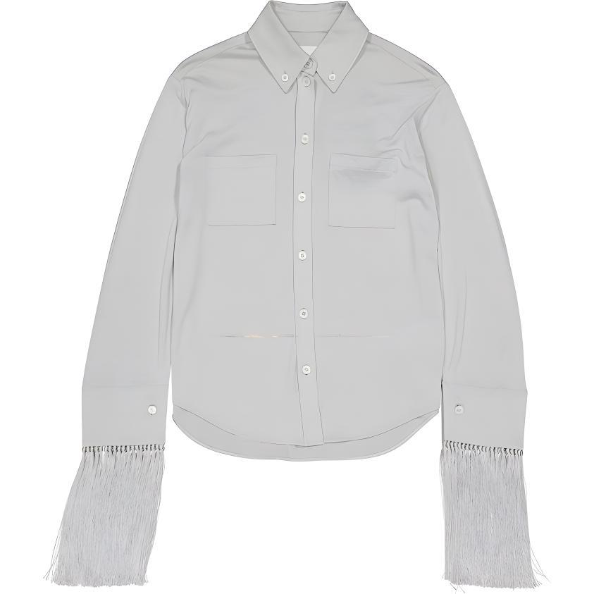 Burberry Burberry Shirt Women's Light Gray