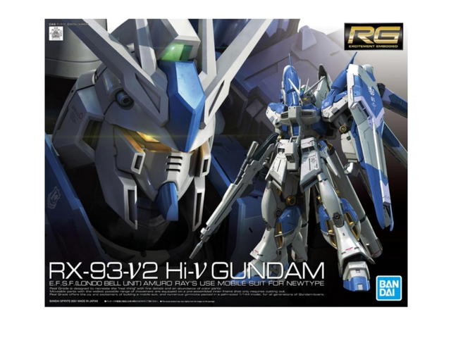 Bandai Bandai Gundam "HI-NU" RG [1/144] RX-93-V2 - view 1