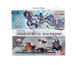Buy Bandai [ST01A] Gundam Assemble Set "Heroic Beginning" Start Deck (EN) at Sasom – Authentic and Ready to Ship