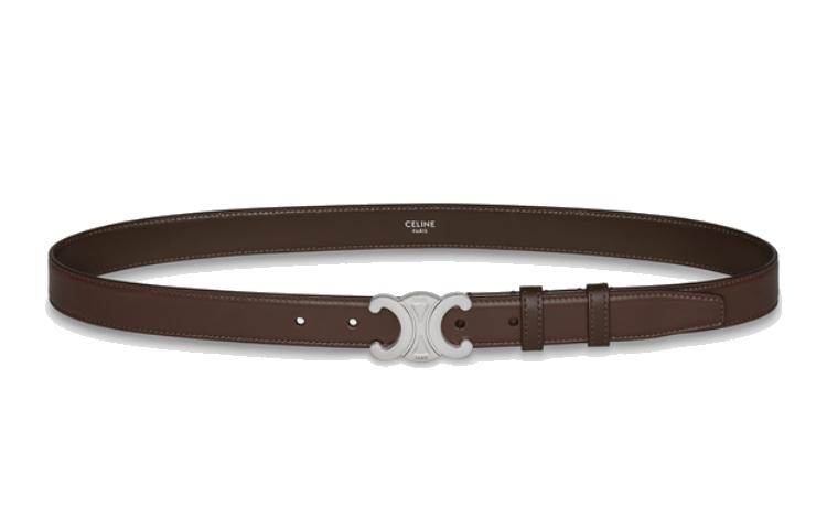 Celine Celine Medium Triomphe Belt In Taurillon Leather