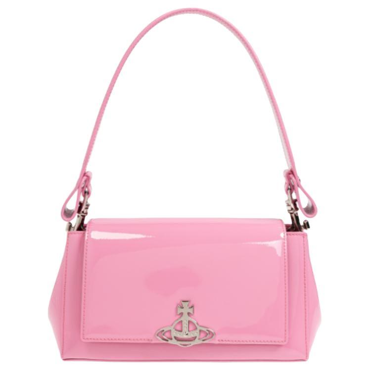 Vivienne Westwood Vivienne Westwood Leather Shoulder Bag Women's Pink