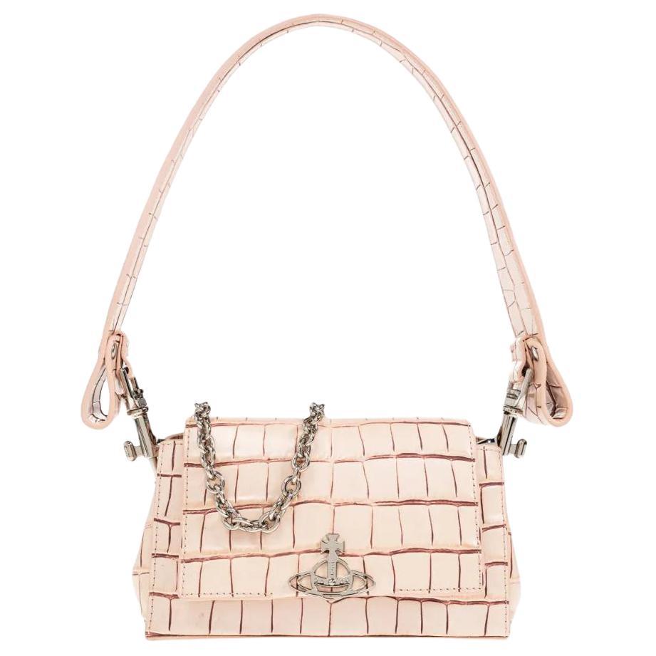 Vivienne Westwood Vivienne Westwood Calfskin Shoulder Bag Women's Pink