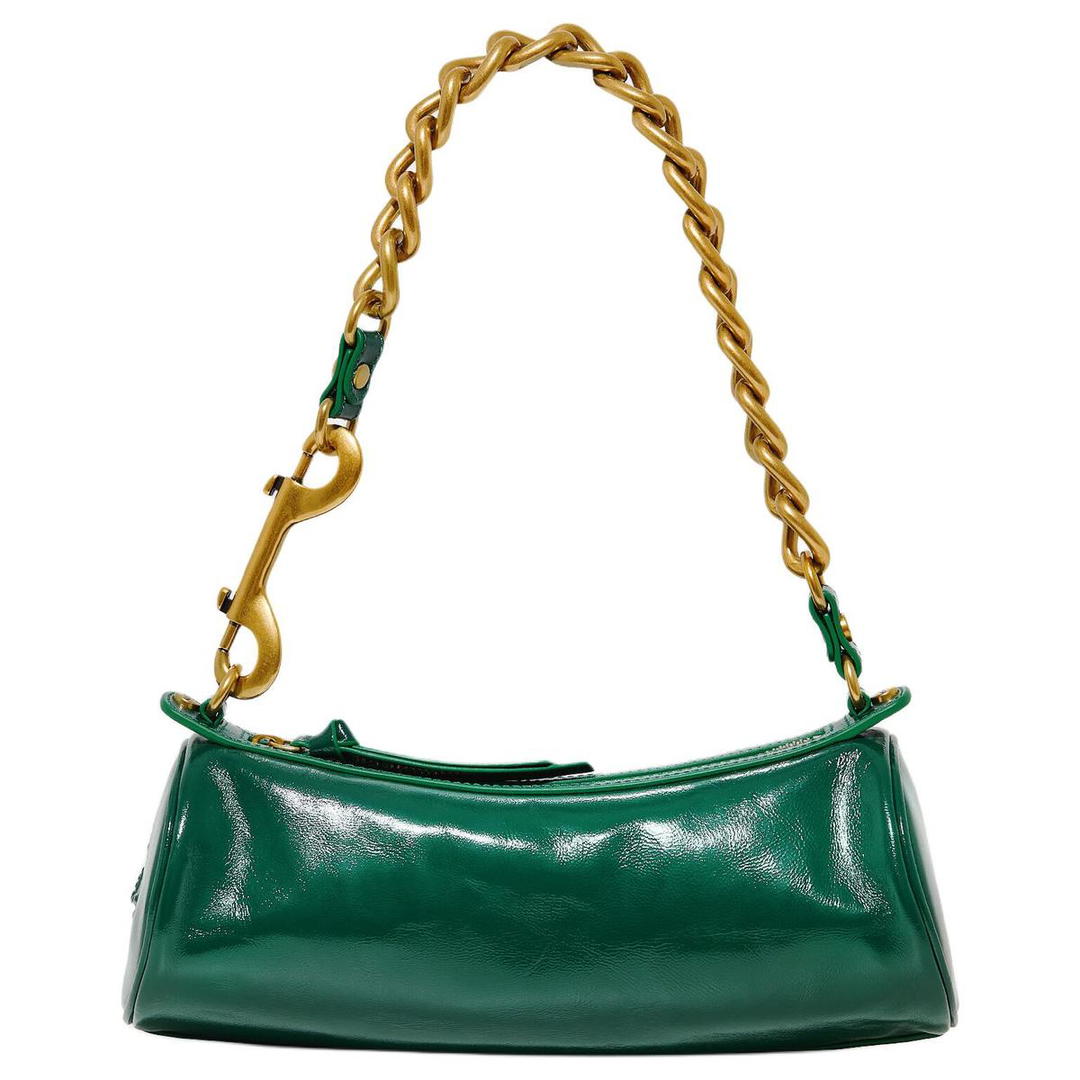 Vivienne Westwood Vivienne Westwood Leather Handbag Shoulder Bag Women's Green