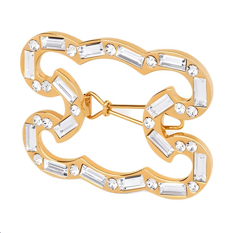 Celine Celine Triomphe Frame Hair Clip
