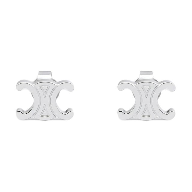Celine Celine Triomphe Studs - silver - view 1