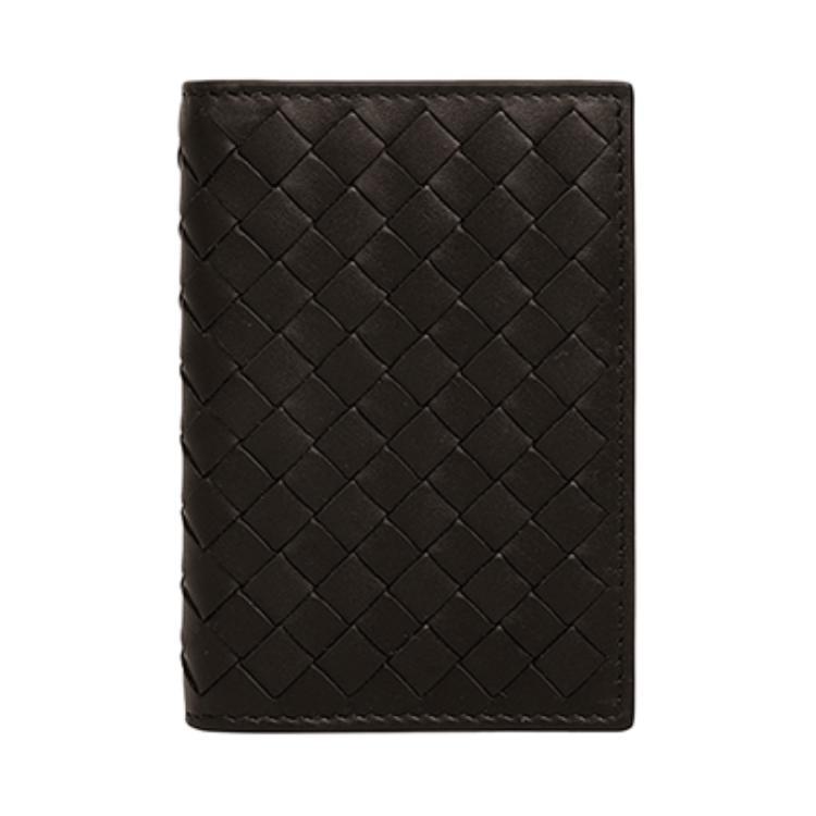 Bottega Veneta Bottega Veneta Cow Leather Card Holder Men's Brown