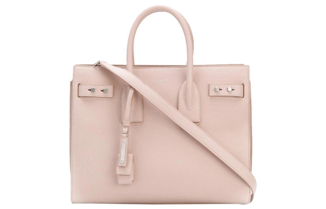 Saint Laurent Saint Laurent SAC DE JOUR Grained Calfskin Trunk Bag Shoulder Bag Crossbody Bag Handbag Regular Women's Pink