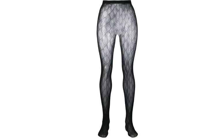 Gucci Gucci Interlocking G Supremelis Tights 'Black'