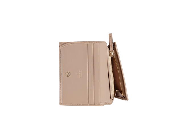 Gucci Gucci GG Marmont Card Case Wallet Pink Beige - view 6