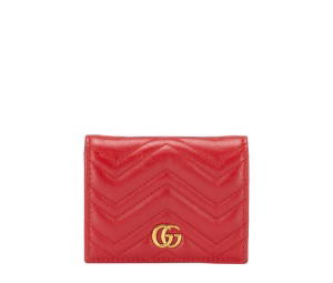 Buy Gucci GG Marmont Matelasse Small Wallet Hibiscus Red at Sasom – Authentic and Ready to Ship
