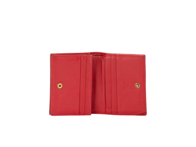 Gucci Gucci GG Marmont Matelasse Small Wallet Hibiscus Red - view 2