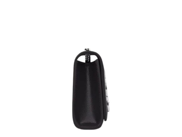 Saint Laurent Saint Laurent Kate Small In Grain De Poudre Embossed Leather Black - view 4