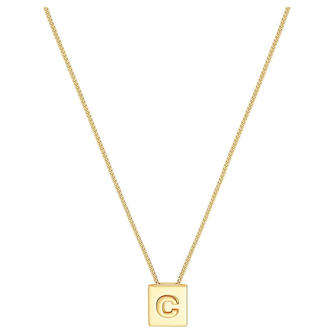 Celine CELINE Letter C Necklace
