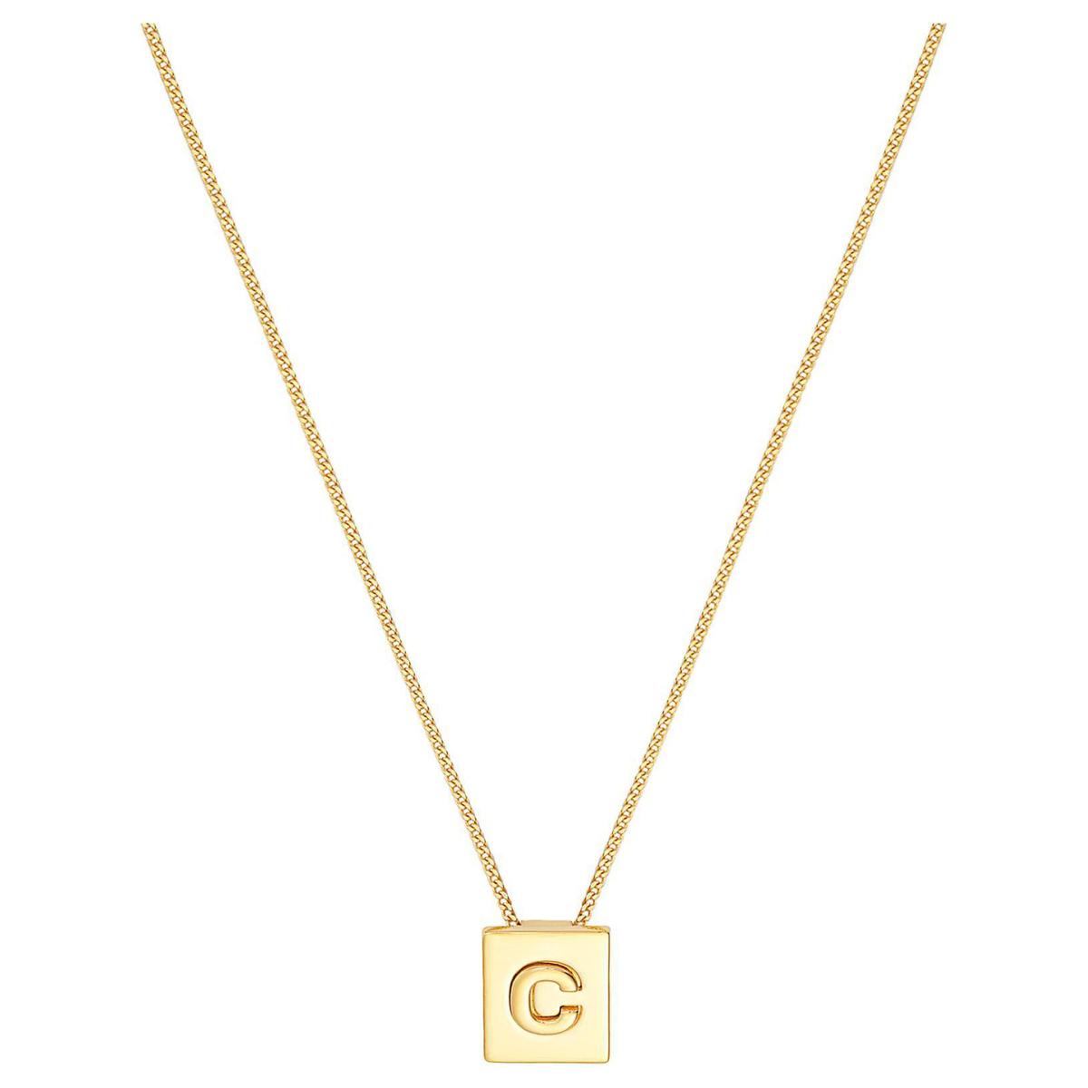 Celine CELINE Letter C Necklace