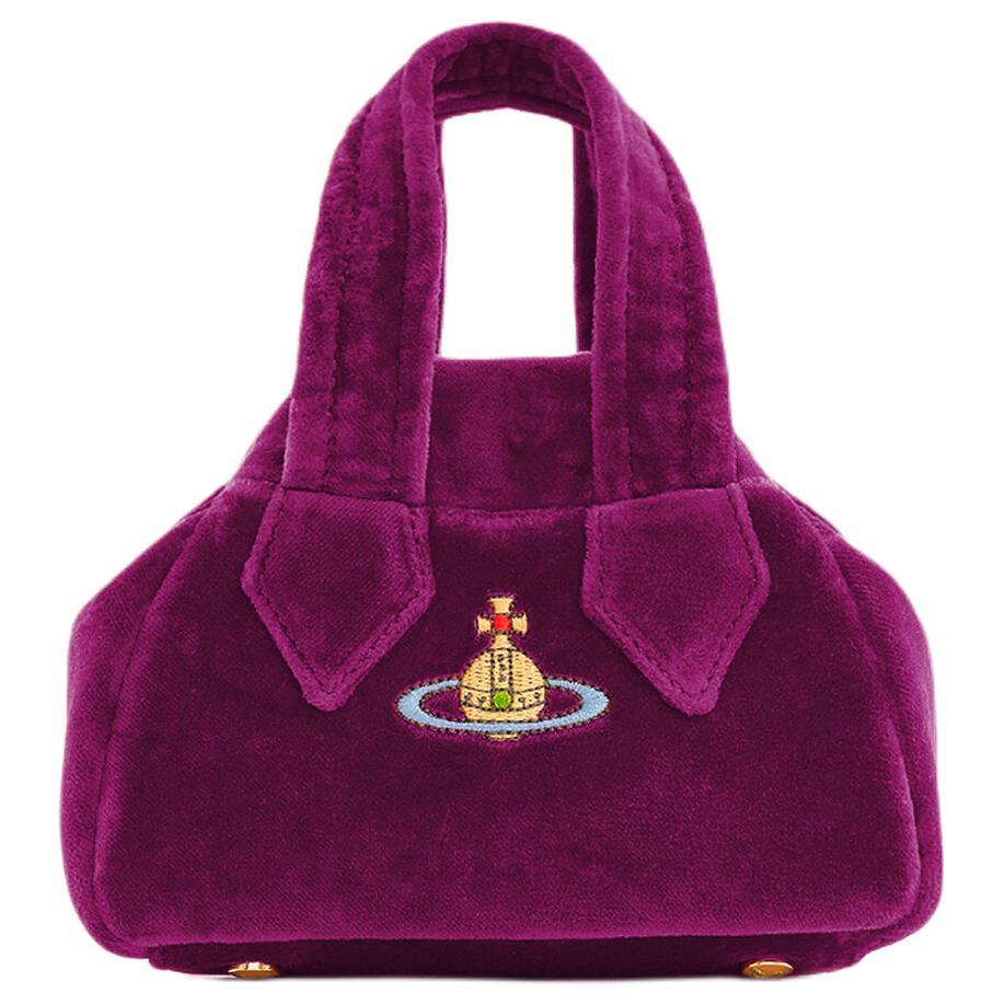 Vivienne Westwood Vivienne Westwood Cotton Handbag Mini Women's Purple