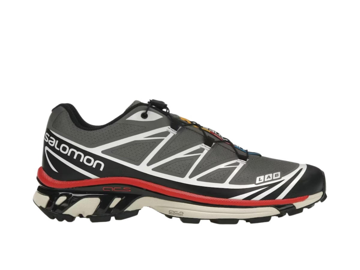 Salomon Salomon XT-6 Pewter Aurora Red