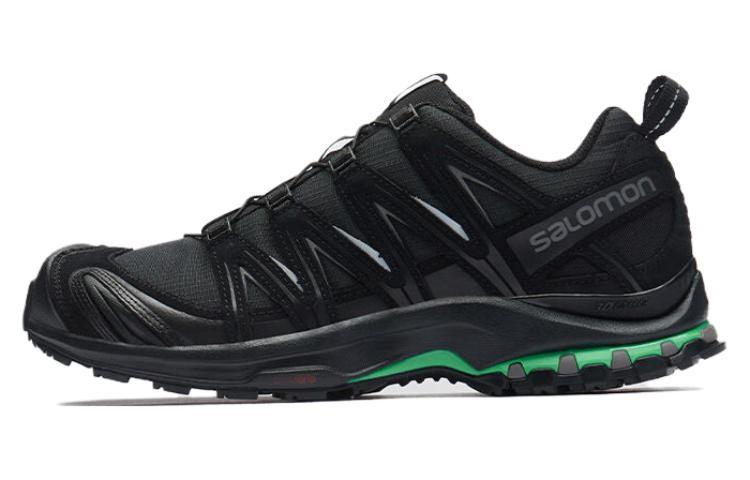 Salomon SALOMON XA PRO 3D Suede Wear Resistant Low Top Outdoor Shoes Unisex Black Green