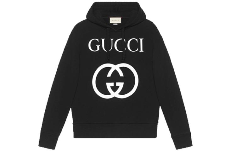 Gucci Gucci Interlocking G Oversize Fit Hoodie