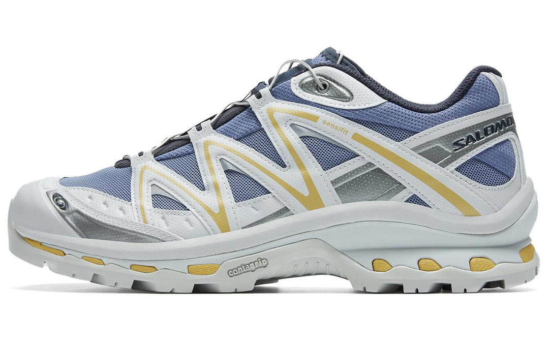 Salomon SALOMON XT Quest Cushioning Wear Resistant Low Top Outdoor Shoes Unisex Washed Blue