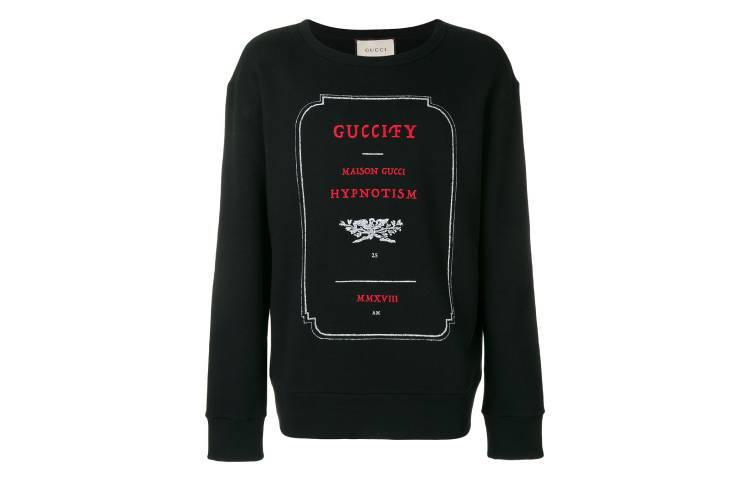 Gucci Gucci Sweatshirts Men Black