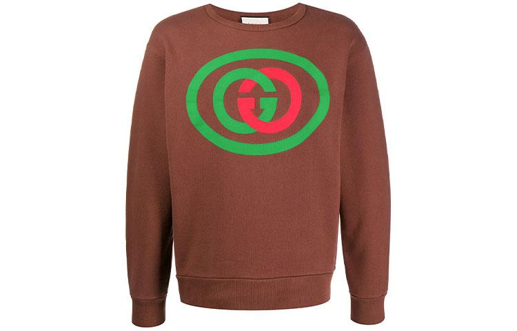Gucci Gucci Sweatshirts Men Brown