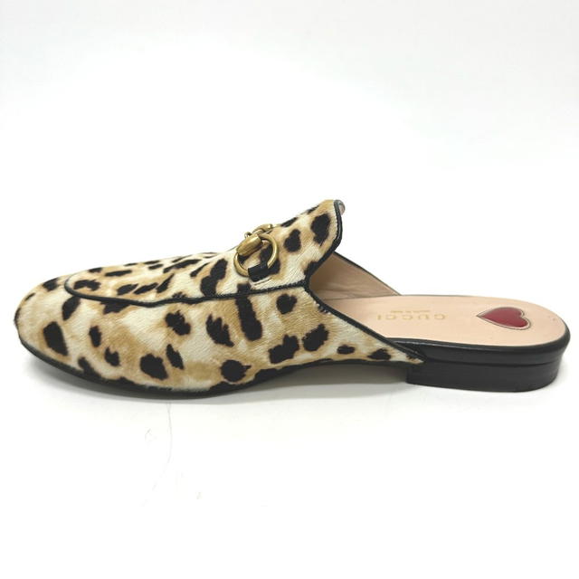 Gucci 476250 Leopard leopard print leopard Horsebit Shoes shoesSandals - view 3