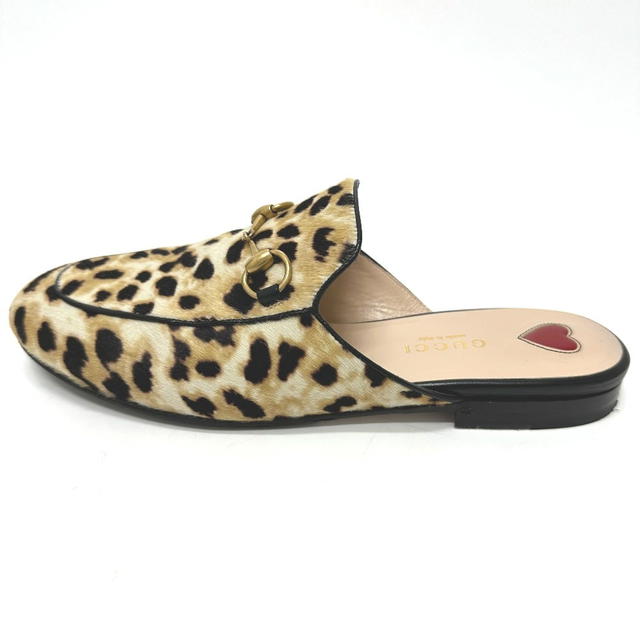 Gucci 476250 Leopard leopard print leopard Horsebit Shoes shoesSandals - view 5