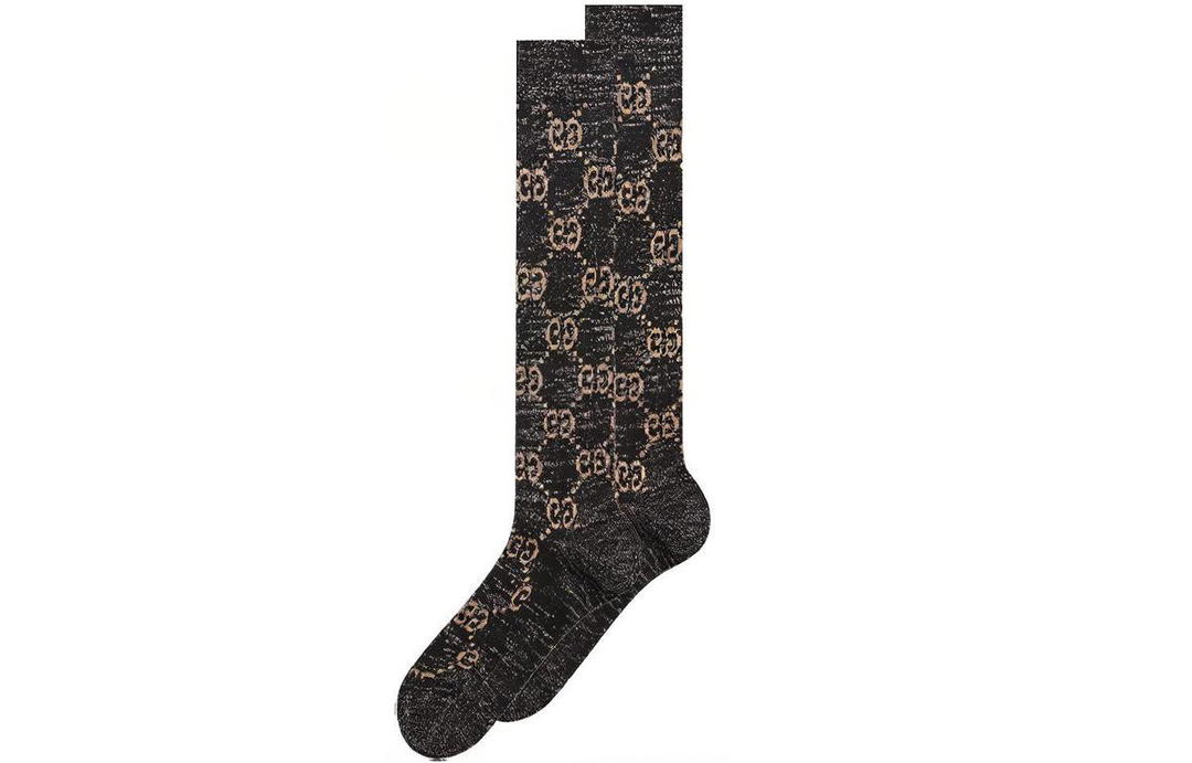 Gucci Gucci Lurex GG print Socks