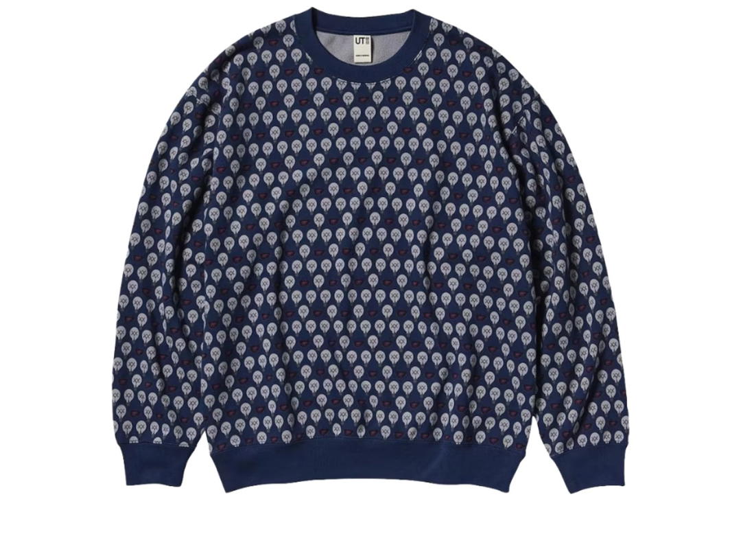Uniqlo Uniqlo X KAWS Warhol Graphic Sweatshirt Navy
