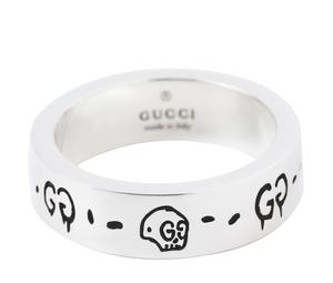 Buy Gucci Ghost Ring Small Silver at Sasom – Authentic and Ready to Ship