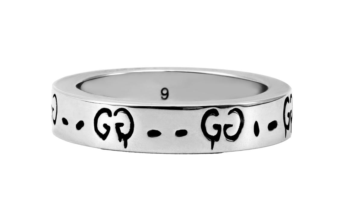 Gucci Gucci 925 Sterling Silver Rings Unisex Silver
