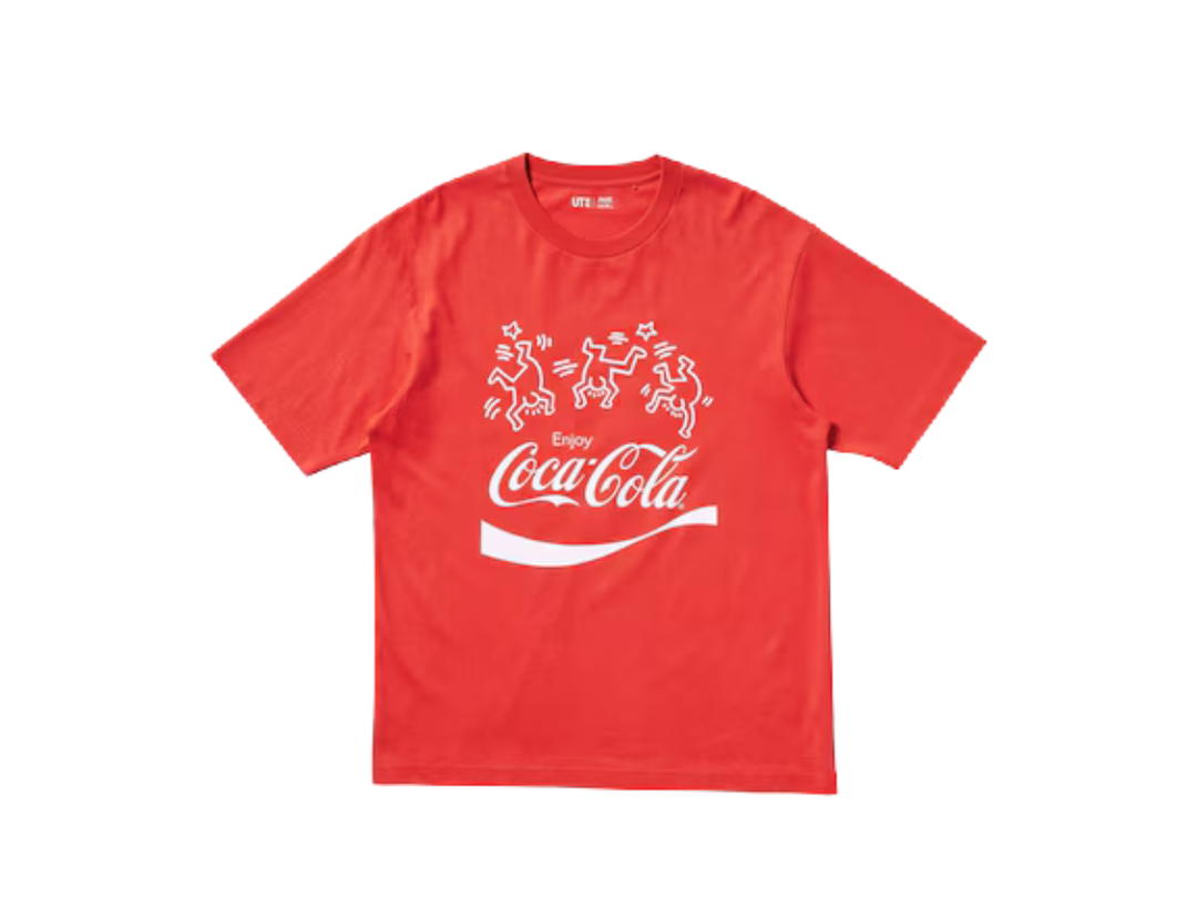 Uniqlo Uniqlo x Coca Cola Short Sleeve Red