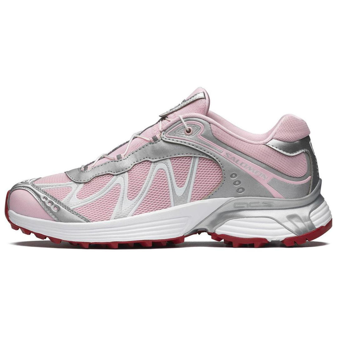 Salomon Sandy Liang x SALOMON XT WHISPER Anti Slip Wear Resistant Low Top Running Shoes Unisex Pink