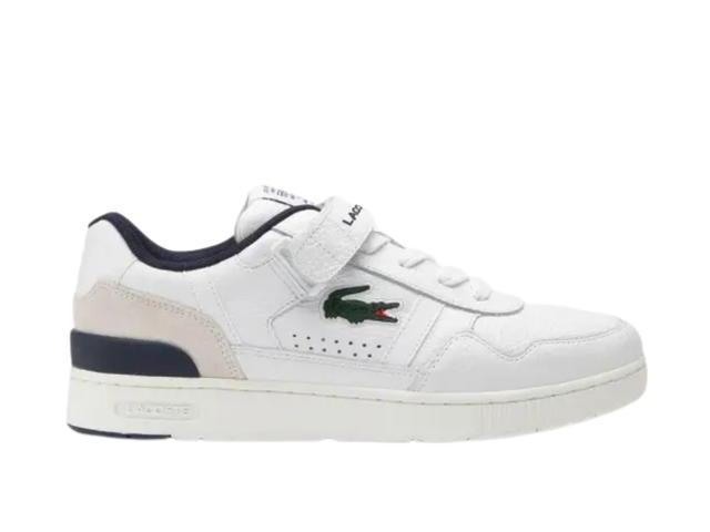 Lacoste Lacoste T-clip Leather Sneakers White - view 1