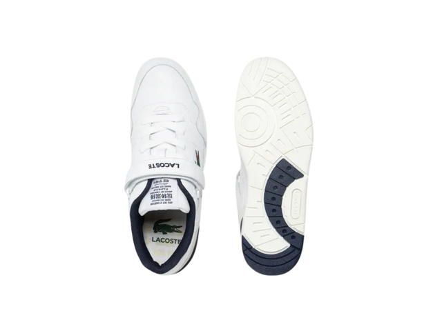 Lacoste Lacoste T-clip Leather Sneakers White - view 3