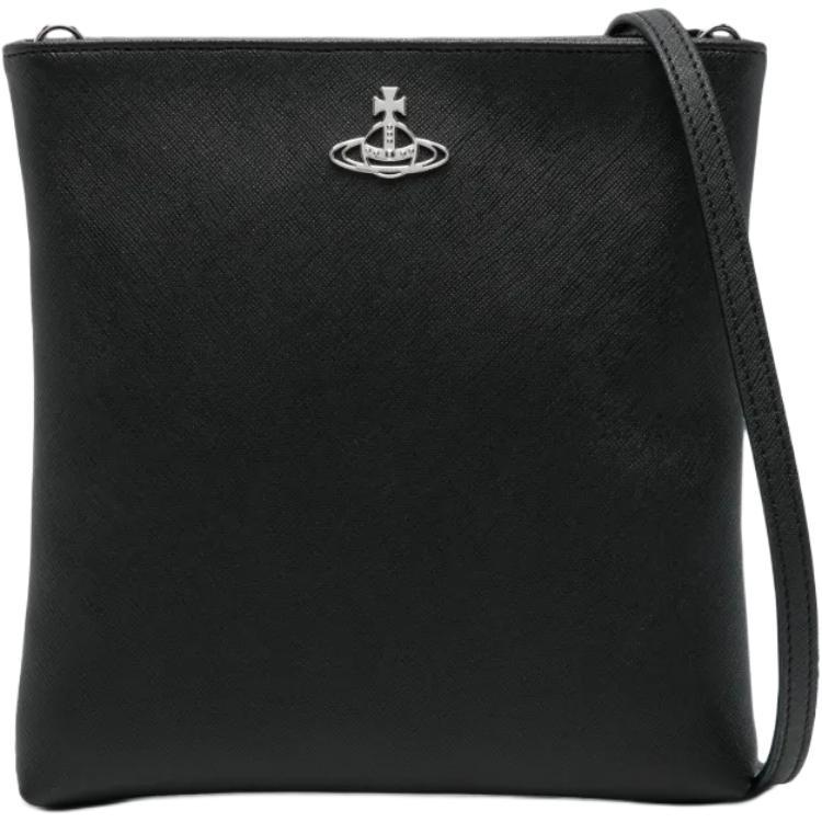 Vivienne Westwood Vivienne Westwood SQUIRE Polyurethane Crossbody Bag, Shoulder Bag Women's Black
