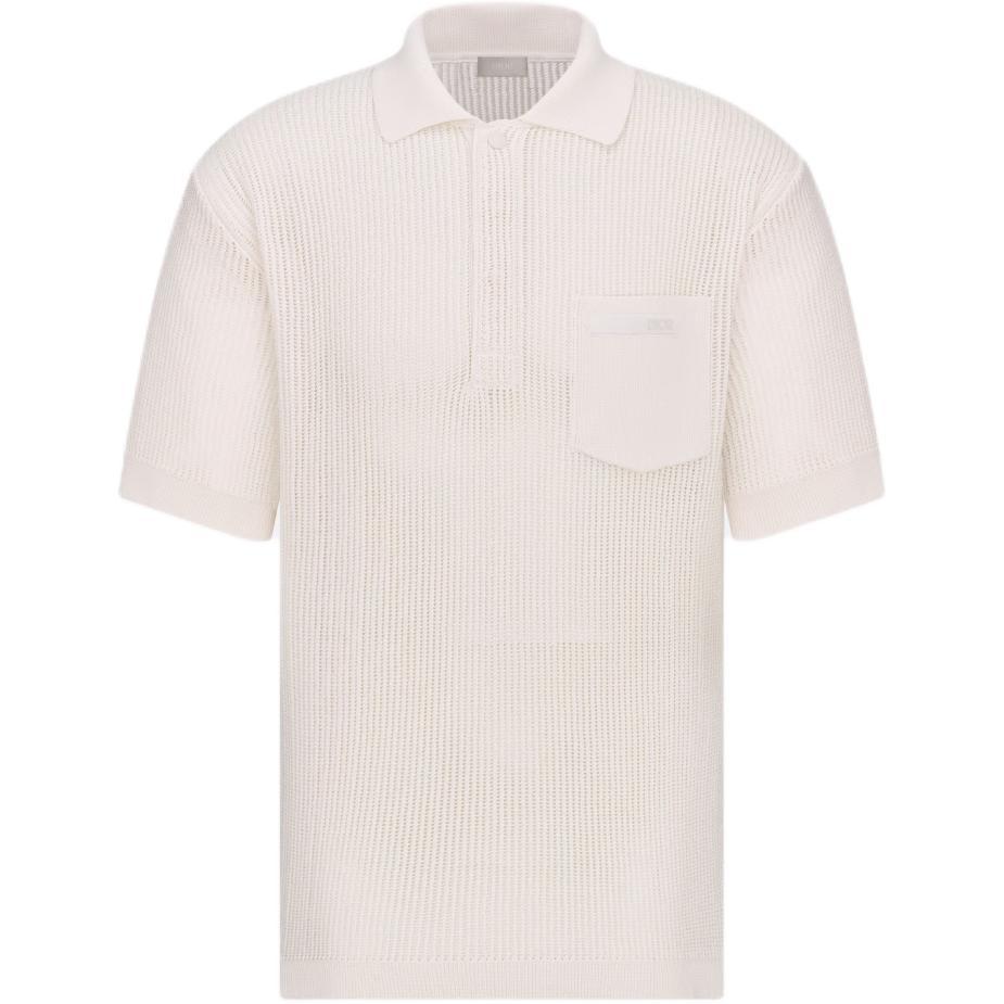 Dior Dior Polo Shirt Men's Gray White