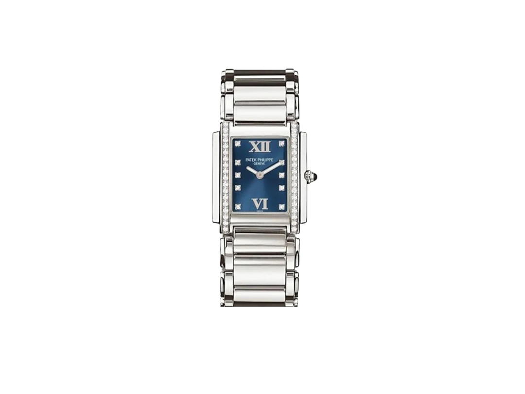 Patek Philippe Patek Philippe Twenty 4 In Blue Diamonds Dial