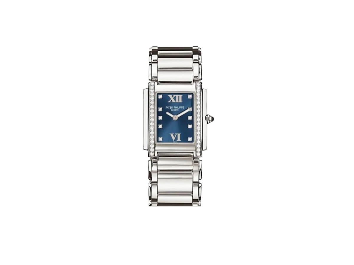 Patek Philippe Patek Philippe Twenty 4 In Blue Diamonds Dial