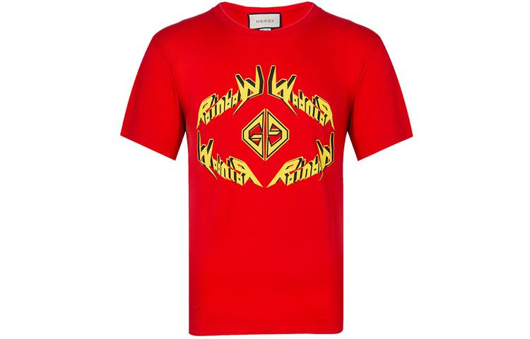 Gucci Gucci T Shirts Men Red