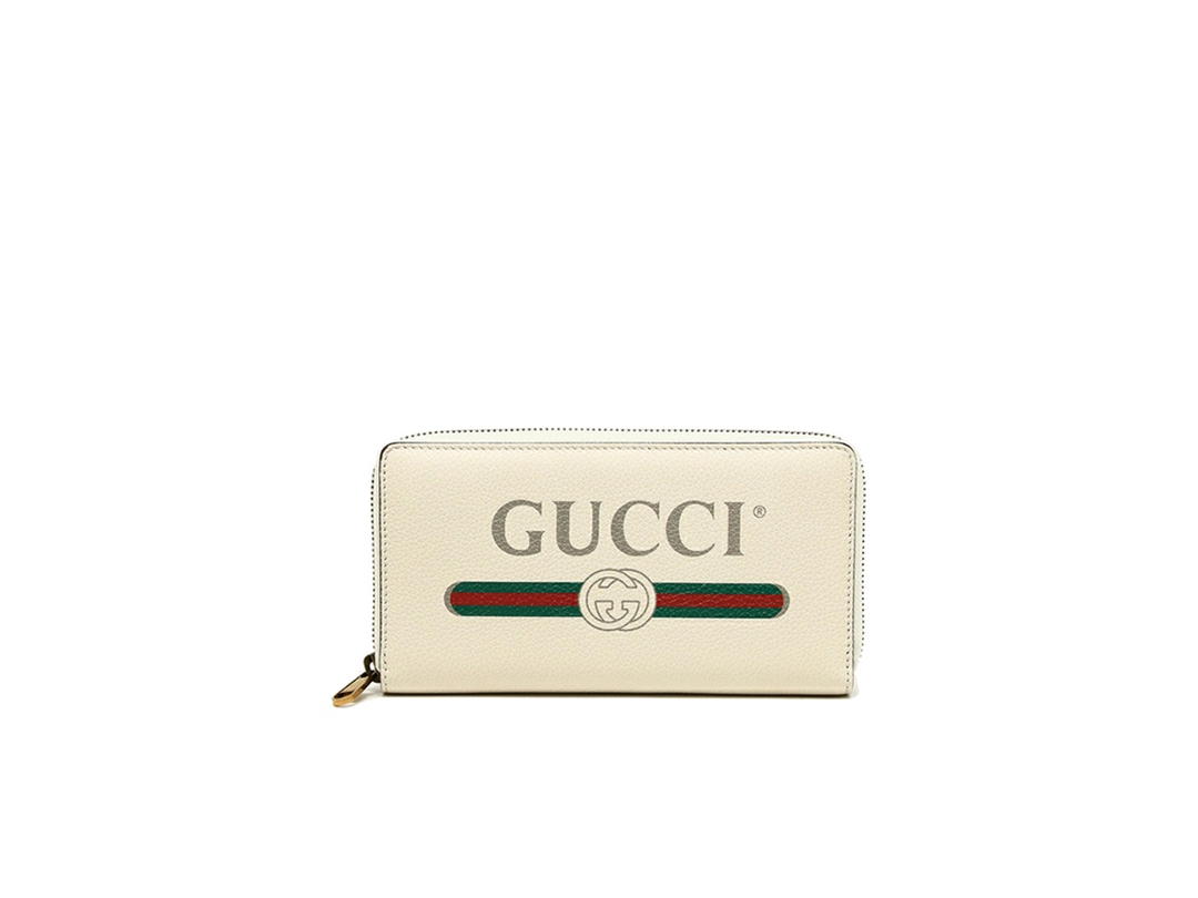 Gucci Gucci Leather Wallet Unisex White