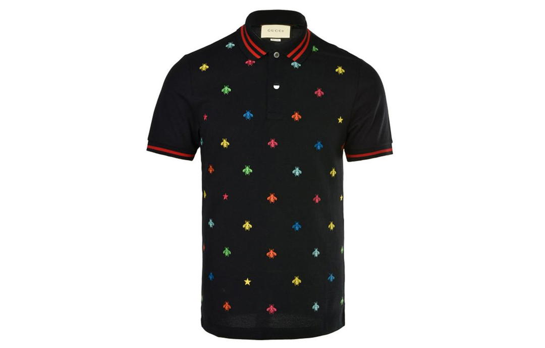 Gucci Gucci Polo Shirts Men Navy Blue