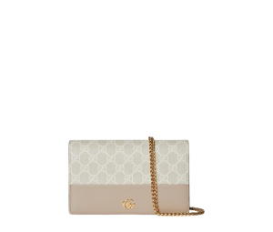 Buy Gucci GG Marmont Wallet On Chain Beige White at Sasom – Authentic and Ready to Ship