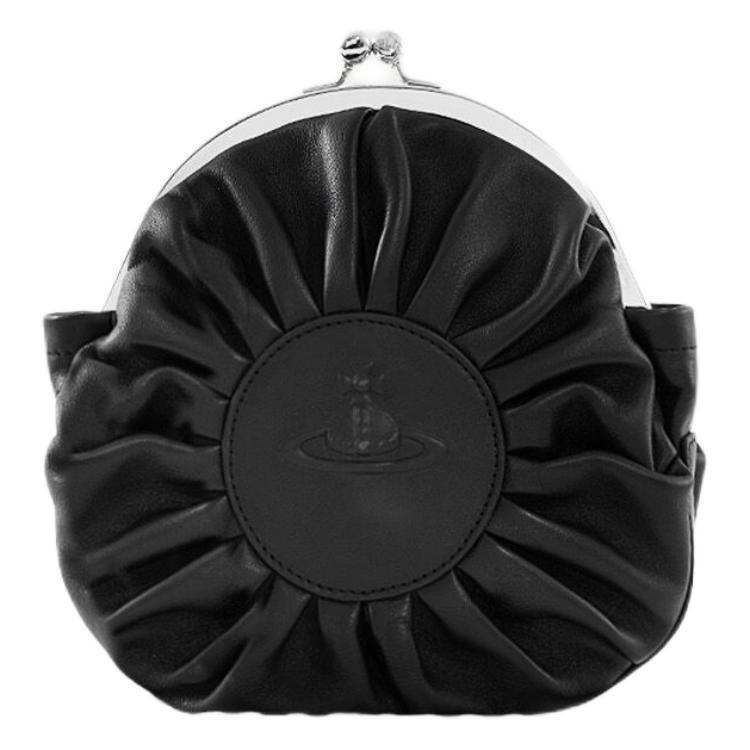 Vivienne Westwood Vivienne Westwood Rosie Leather Shoulder Bag Crossbody Bag Women's Black