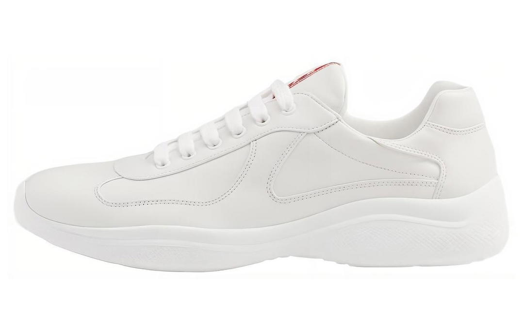 Prada Prada America's Cup Low Top Casual Shoes Men's White