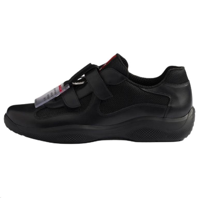 Prada Prada America's Cup Low Top Casual Shoes 3.5cm Men's Black