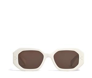 Buy Celine Acetate Irregular Shape Sunglasses Women's White at Sasom – Authentic and Ready to Ship