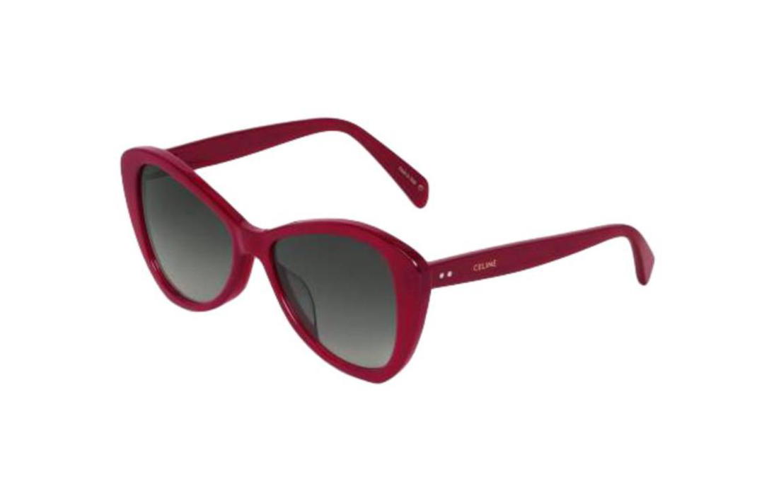 Celine Celine Acetate Butterfly Sunglasses Women's Red