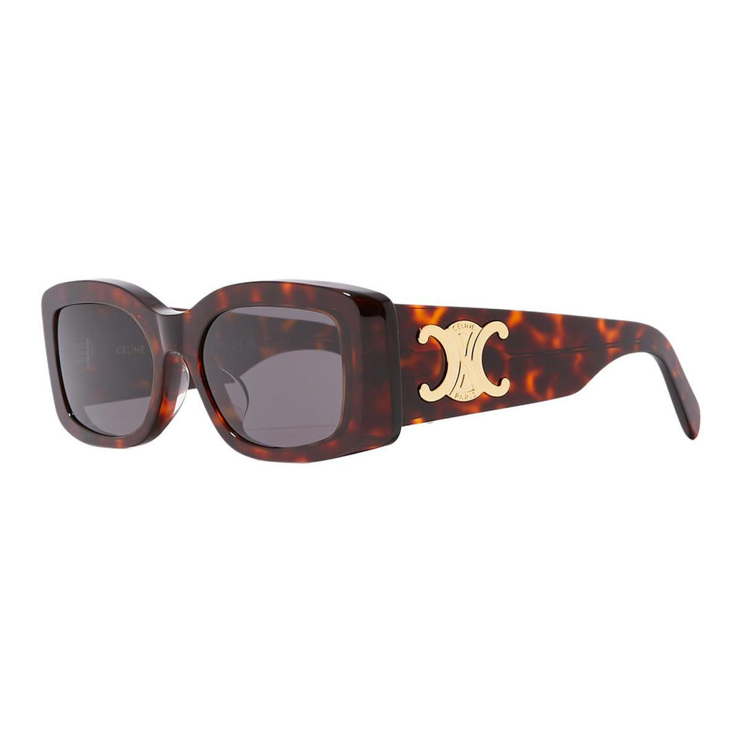Celine Celine Acetate Square Sunglasses Women's Brown