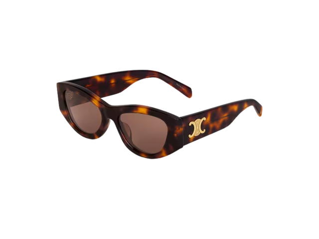 Celine Celine Triomphe 15 Sunglasses In Acetate With Brown Lenses - view 2